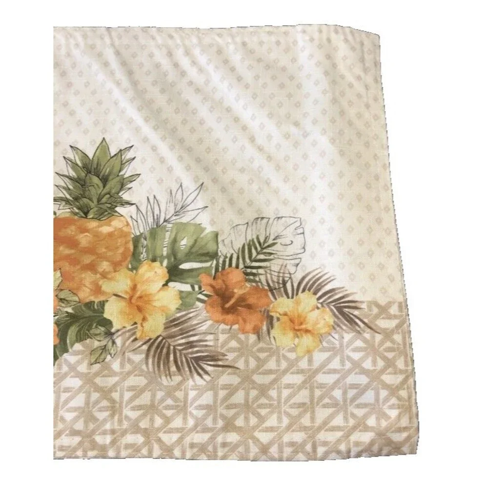 Pineapple Placemats Welcome Indoor Outdoor Beach Summer House Easy Care Set of 4